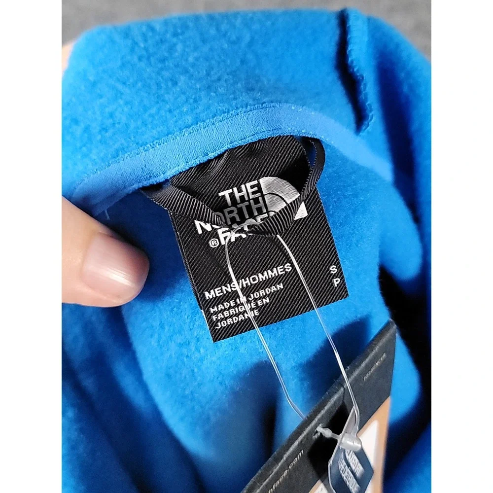 The North Face Horizon Logo Pullover Hoodie Small Mens Blue Sweatshirt NWT $75